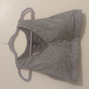 Torrid Lightly Lined Hacci Racerback Bralette Size 3 in Heather Gray